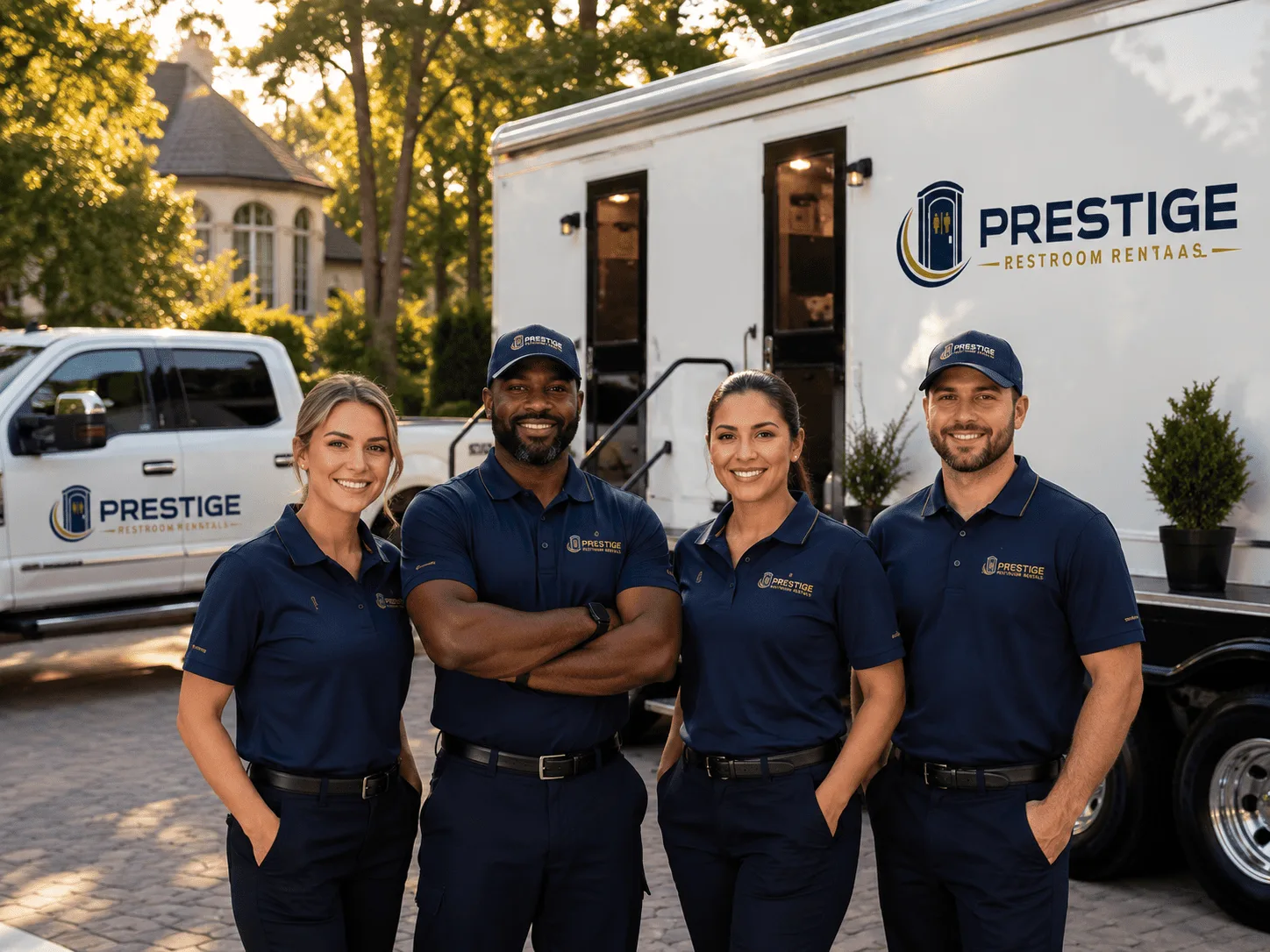 Trusted Luxury Portable Restrooms company in Horace, ND